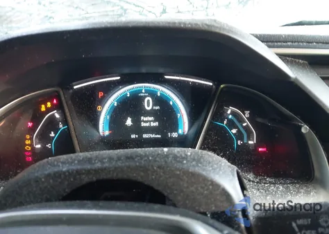 2017 Honda Civic Ex z USA, uszkodzony, nr VIN 2HGFC2F75HH554399